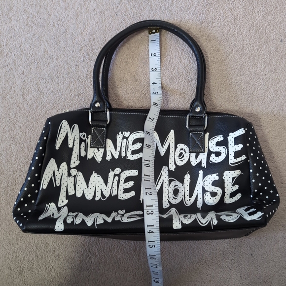 Disney Parks Minnie Mouse Collectible Polka Dot Kawaii Y2K 2000s Shoulder Bag - Picture 10 of 11